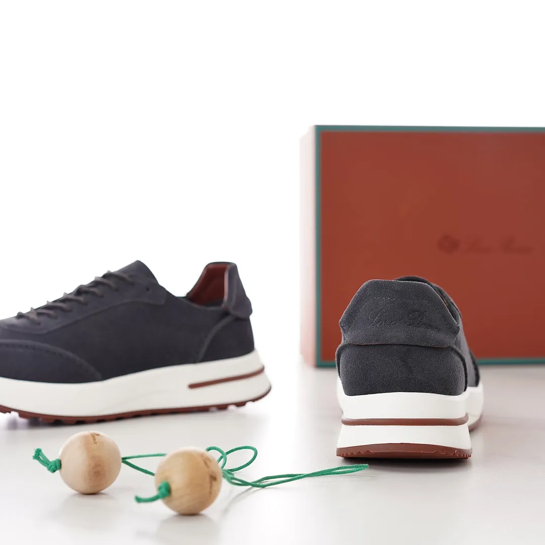 Factory price: 480💰 loro men's shoes💰iana/L men's shoes💰 Size: 38-45, customized 45 non-returnable Materials: The upper is made of elastic cloth for routing. Anti-fleece fabric is wrapped on the front and back to ensure stability. The back is equipped with a cushion to improve wearing comfort. Breathable mesh shoes. Elastic cloth inner𥚃 latex mesh insole. Sole I Men's Shoes💰Foam Combination T Men's Shoes💰U Outsole